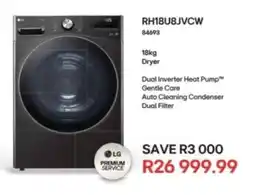 Hirsch's LG Dryer offer
