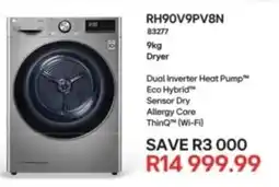 Hirsch's LG Dryer offer