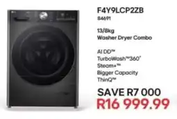 Hirsch's LG Washer Dryer Combo offer