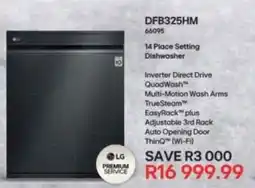 Hirsch's LG 14 Place Setting Dishwasher offer