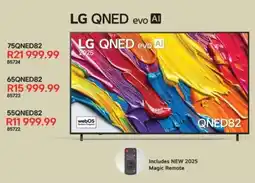 Hirsch's LG 55" QNED82 Evo AI TV offer