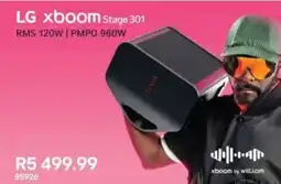 Hirsch's LG Xboom Stage 301 RMS 120W/ PMPO 960W offer