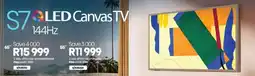 Hirsch's Hisense 55" S7 LED Canvas TV 144Hz offer