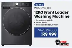 Hirsch's Hisense Front Loader Washing Machine offer