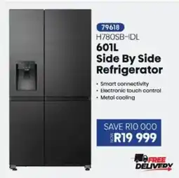 Hirsch's Hisense Side By Side Refrigerator offer