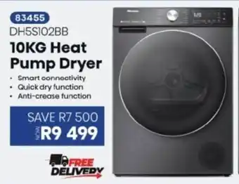 Hirsch's Hisense Heat Pump Dryer offer