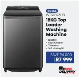 Hirsch's Hisense Top Loader Washing Machine offer