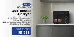 Hirsch's Hisense Dual Basket Air Fryer offer