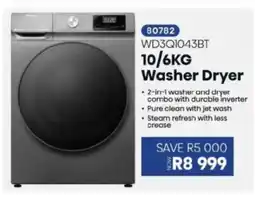 Hirsch's Hisense Washer Dryer offer