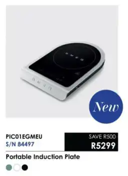 Hirsch's Smeg Portable Induction Plate offer