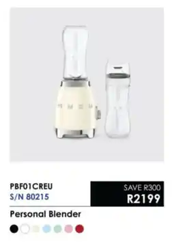 Hirsch's Smeg Personal Blender offer