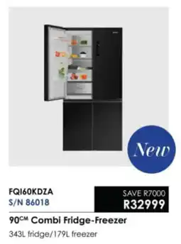 Hirsch's Smeg 90cm Combi Fridge-Freezer offer