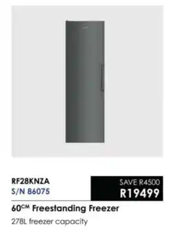 Hirsch's Smeg 60cm Freestanding Freezer offer