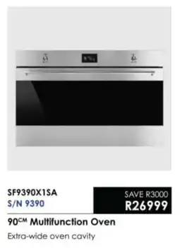 Hirsch's Smeg 90cm Multifunction Oven offer