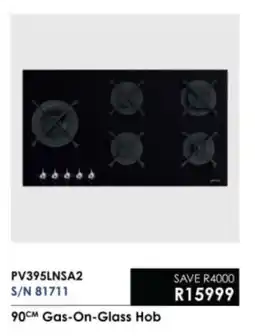 Hirsch's Smeg 90cm Gas-On-Glass Hob offer