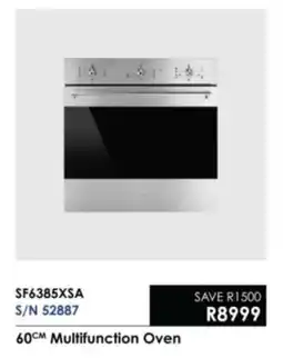 Hirsch's Smeg 60cm Multifunction Oven offer