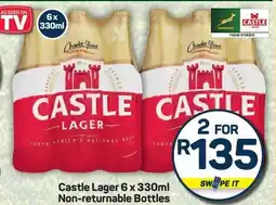 Pick n Pay Castle Lager Non-returnable Bottles offer