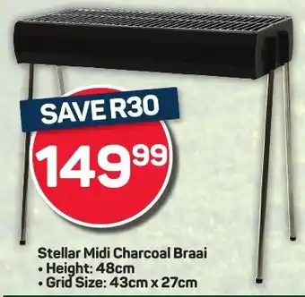 Pick n Pay Stellar Midi Charcoal Braai offer