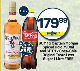 Pick n Pay Captain Morgan Spiced Gold offer