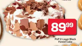Pick n Pay Hypermarket PnP 2-Layer Black Forest Cake offer