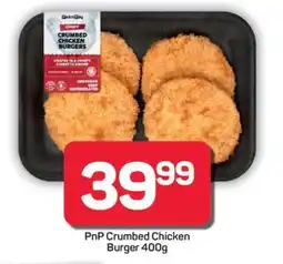 Pick n Pay Hypermarket PnP Crumbed Chicken Burger 400g offer