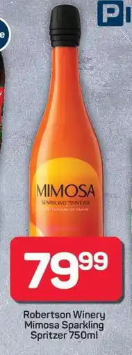 Pick n Pay Hypermarket ROBERTSON WINERY MIMOSA SPARKLING SPRITZER 750ml offer