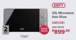 Hirsch's DEFY Microwave Solo Silver offer