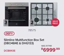 Hirsch's DEFY Slimline Multifunction Box Set offer