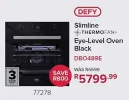 Hirsch's DEFY Slimline Eye-Level Oven offer