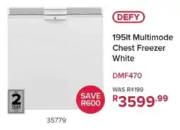 Hirsch's DEFY Multimode Chest Freezer White offer