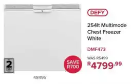 Hirsch's DEFY Multimode Chest Freezer White offer