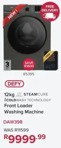 Hirsch's DEFY Front Loader Washing Machine offer