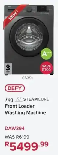 Hirsch's DEFY Front Loader Washing Machine offer