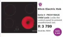 Hirsch's Bosch 60cm Electric Hob offer