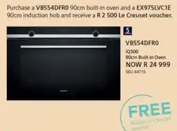 Hirsch's Siemens iQ300 90cm Built-in Oven offer
