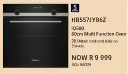 Hirsch's Siemens iQ500 60cm Multi Function Oven offer