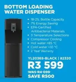 Hirsch's Midea bottom loading water dispenser offer