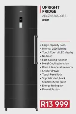 Hirsch's AEG Upright Fridge offer