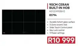 Hirsch's AEG 90cm ceran built-in hob offer