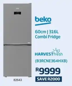 Hirsch's Beko 60cm Combi Fridge offer