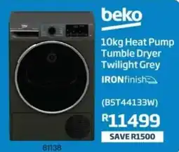 Hirsch's Beko Heat Pump Tumble Dryer Twilight Grey offer