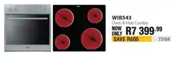 Hirsch's Whirlpool Oven & Hob Combo offer