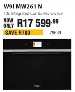 Hirsch's Whirlpool Integrated Combi Microwave offer