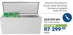 Hirsch's KIC Chest freezer offer