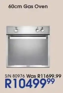 Hirsch's ELBA 60cm Gas Oven offer