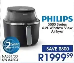 Hirsch's PHILIPS 3000 Series Window View Airfryer offer