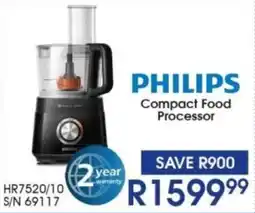 Hirsch's PHILIPS Compact Food Processor offer