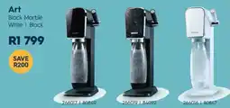 Hirsch's Sodastream Art Black Marble White/ Black offer
