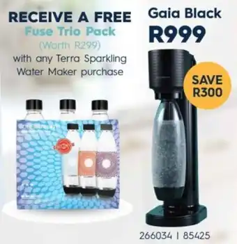 Hirsch's Sodastream Gaia Black offer