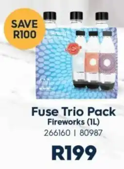 Hirsch's Sodastream Fuse Trio Pack Fireworks offer